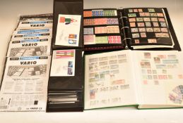 A mint and used GB and world stamp and first day covers collection in three good quality