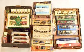 Forty-two Lledo Days Gone diecast model vehicles and vehicle sets including Souvenir of London,