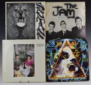 Approximately 100 albums including Rolling Stones, ELO, Mike Oldfield, Dire Straits, Santana, Bob