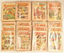 Over 200 Wizard comics dating from 1946 to 1963.
