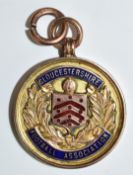 Gloucestershire Football Association 9ct gold Senior Cup Competition 1928-29 winners medal awarded