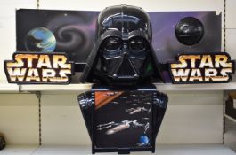 Star Wars Darth Vader ex Toys 'R' Us shop display 80 x 110cm