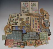 A box file of GB Commonwealth and world stamps along with a 1937 folder of mostly Coronation