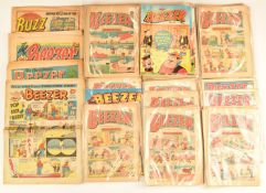 Over 100 Beezer comics daring from 1981 onwards.