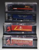Seven Corgi Modern Trucks A New Era For Transport diecast model lorries including Royal Mail Leyland