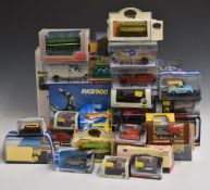 Thirty-five diecast model vehicles, soldier, sets,  tinplate, friction and similar toys including