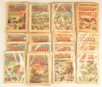 Eighty-three Victor comics dating from 1971 to 1986.