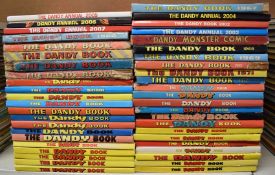 Forty-five Dandy books dating from the 1950's onwards.