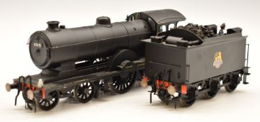0 gauge kit built GER/LNER/British Railways Claud Hamilton 4-4-0 tender locomotive, of etched