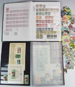 A mint and used collection of stamps from Egypt in two stockbooks and loose, from early issues to
