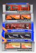 Twenty-Four Corgi Superhaulers 1:64 scale diecast model lorries including Woolworths Superhauler,