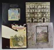 Led Zeppelin - Six albums including 2, 4, Physical Graffiti, The Song Remains The Same, In Through