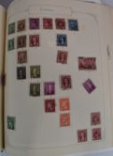 The New Age British Commonwealth stamp album containing a GB and Commonwealth stamps collection.