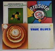 Approximately 170 albums and twelve inch singles including Dire Straits, Madness, Michael Jackson,