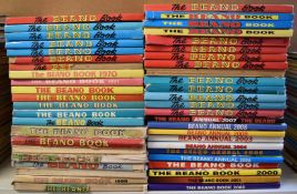 Forty-eight Beano books dating from the 1950's onwards.