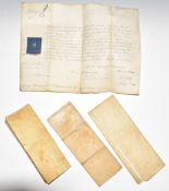 Georgian George III commission for George Browne to be 'Adjutant to the Royal Marine Forces' dated