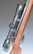 BSA Meteor .22 air rifle with semi-pistol grip and Walther 4x32 scope, serial number TF17411.