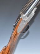 Thomas Bland & Sons 12 bore sidelock side by side ejector shotgun with named locks, all over fine