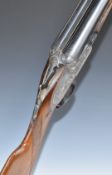 Miguel Larranaga 12 bore sidelock side by side ejector shotgun with hand detachable locks, all