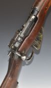 Deactivated Enfield No.5 Mk.1 Jungle carbine rifle stamped to the left of the breech 'Mo.5 Mk.I