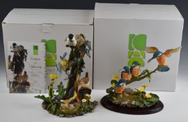 Country Artists Collector's Guild limited edition bird figures 'English Country Garden' and