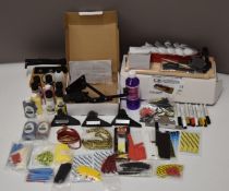 Longshot Archery target W84 x H80cm, arrows and accessories in plastic case, Bearpaw Fletching