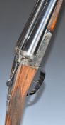 Gallyon & Sons Ltd of Cambridge & Kings Lynn 12 bore side by side ejector shotgun with named and