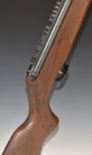 Webley Stingray II .177 air rifle with chequered semi-pistol grip and forend, gilt trigger, scope