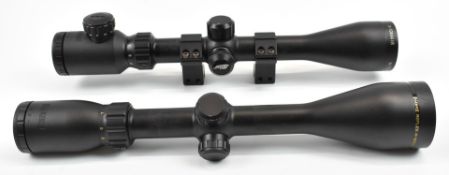 Two Hawke rifle scopes 3-10x44 IR Nite-Eye and Reflex 4-12x50.