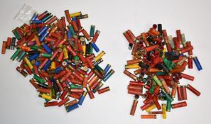 Two-hundred-and-five shotgun cartridges including Dynamit Nobel, Eley Grand-Prix, Winchester Super