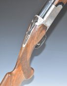 Armi Silma Supreme 12 bore over and under ejector shotgun with engraved lock, underside, trigger