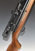 Webley Osprey .177 side-lever air rifle with semi-pistol grip, raised cheek piece, adjustable sights