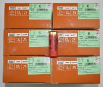 One-hundred-and-fifty 12 bore Coley Game No6 30g Fibre wad cartridges. PLEASE NOTE THAT A VALID