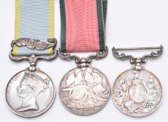 British Crimea Medal 1854 with clasp for Sebastopol named to 3572 Pte M Noonan, 49th Regiment of