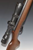 Weihrauch HW25L .177 air rifle with semi-pistol grip, raised cheek-piece to the stock, adjustable