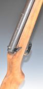 Milbro G27 .22 air rifle with semi-pistol grip, raised cheek piece to the stock and adjustable