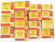 Fifteen collectable vintage rifle cartridge boxes, Kynoch and Holland's including .240, .333, .