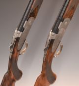 Pair of Beretta S687 EELL Diamond Pigeon 20 bore sidelock over and under ejector shotgun each with