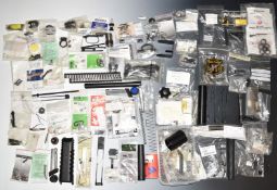 A large collection of mainly air rifle parts and accessories including Air Arms S200 magazine system