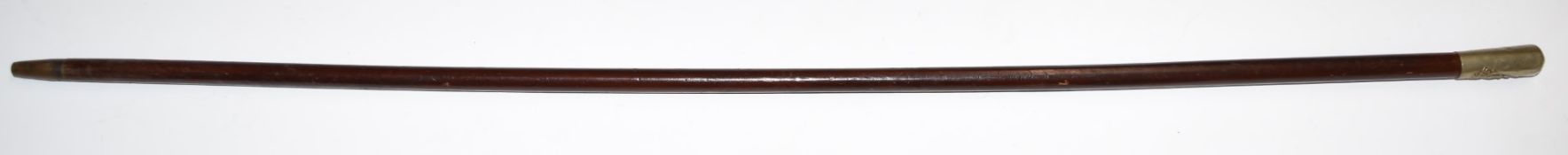Royal Irish swagger stick, L72cm