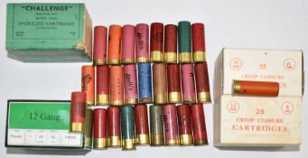 One-hundred-and-twenty-five 12 bore shotgun cartridges including George Gibbs Ltd The Field,