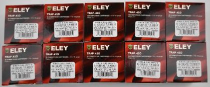 Two-hundred-and-fifty .410 Eley Trap shotgun cartridges, all in original boxes. PLEASE NOTE THAT A