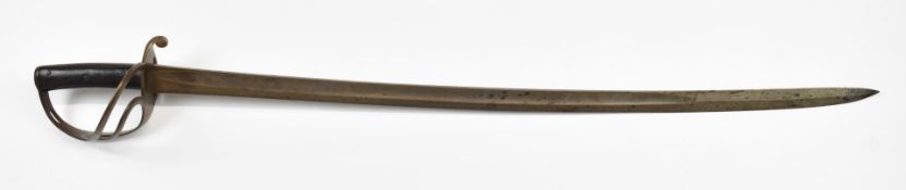 British 1853 pattern Cavalry Trooper's sword marked to hilt 16 QL (16th Queen's Lancer's) number