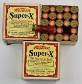 Fifty Western Cartrige Company of East Alton Illinois USA Super-X The Long Range Load 12 bore