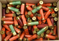 One-hundred-and-fifty 12 bore shotgun cartridges including Eley Grand Prix, Primax and Pegamoid.