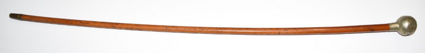 Highland Light Infantry swagger stick, L67cm