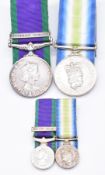Royal Air Force medal pair South Atlantic Medal and General Service Medal named to Leading