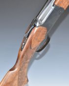 Baikal IZH-27EM-1C 20 bore over and under ejector shotgun with single trigger, chequered semi-pistol