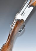 Beretta S56E 12 bore over under ejector shotgun with named and engraved locks, engraved underside,