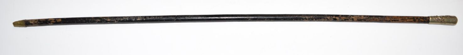 WW1 Oxfordshire & Buckinghamshire Light Infantry 5th Service Battalion swagger stick, L69cm